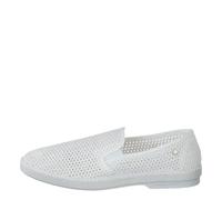 RIVIERAS - Moccasins - Men - 30 Degrés Mono White Moccasin for Men - 44