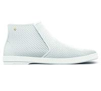 RIVIERAS Unisex High Top Classic 30° Beige Espadrilles, White White 00, 5 UK