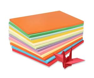 RIVIEVAL A4 Colored Paper 100 Sheets 70gsm | Assorted Colors for Origami, Painting, Arts & Crafts | Kids, Adults, Beginners | Premium Art Paper for School Projects, DIY, Creative Design