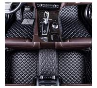 RIVILA Full Coverage Car Floor Mats Set for Mitsubishi Outlander PHEV 2016-2019(RHD), Leather Foot Pads Custom Auto Carpet Cover All Weather Floor Protection Liner, Car Protector,Black-RHD