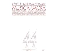 Rivista internazionale di musica sacra (2023) (Vol. 1/2) (Fuori collana)