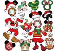 RiVolTa Christmas Cruise Door Decorations - 16 Pcs Mouse Ship Cabin Magnets