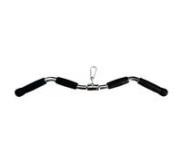 Rivotrance Wide Grip LAT Pull Down, Fitness Lat Tricep Press Down Bar, Curl Straight Bar, Cable Machine Attachment for Strength Training Tricep & Bicep Workouts Multi Gym (72 cm)