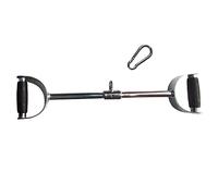 Rivotrance Wide Grip LAT Pull Down, Fitness Lat Tricep Press Down Bar, Curl Straight Bar, Cable Machine Attachment for Strength Training Tricep & Bicep Workouts Multi Gym (Wide Grip)