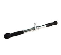 Rivotrance Wide Grip LAT Pull Down, Fitness Lat Tricep Press Down Bar, Curl Straight Bar, Cable Machine Attachment for Strength Training Tricep & Bicep Workouts Multi Gym (51 cm)