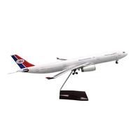 RIVPAHGQ Replica Aircraft Models 1/135 Diecast Model Collectible Aircraft 47cm Yemenia For Airbus A330 Scale Passenger Plane Replicas Miniature Airplane Model(With light)