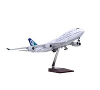 RIVPAHGQ Replica Aircraft Models 1/150 Scale Civil Aircraft Replica 47cm Air New Zealand For Boeing 747 Plane Model For Aviation Display Miniature Airplane Model(NO light)