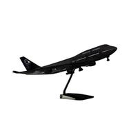 RIVPAHGQ Replica Aircraft Models 1/150 Scale Civil Aircraft Replica 47cm Air New Zealand For Boeing 747 Plane Model For Aviation Display Miniature Airplane Model(With light)