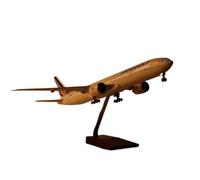 RIVPAHGQ Replica Aircraft Models 1/157 Scale Civil Aircraft Replica 47cm Air France For Boeing 777 Plane Model For Aviation Display Miniature Airplane Model(With light)