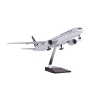 RIVPAHGQ Replica Aircraft Models 1/157 Scale Civil Aircraft Replica 47cm Air France For Boeing 777 Plane Model For Aviation Display Miniature Airplane Model(NO light)