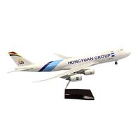 RIVPAHGQ Replica Aircraft Models 1/160 Scale Civil Aircraft Replica 47cm For Belgian Cargo 747-8F Plane Model For Aviation Display Miniature Airplane Model