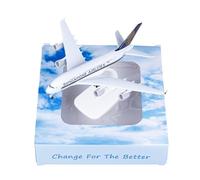 RIVPAHGQ Replica Aircraft Models 1/400 Simulation Civil Airliner Model 18cm For Singapore Airlines A380 Scale Model Aircraft Replicas Miniature Airplane Model
