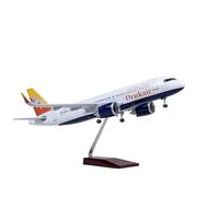 RIVPAHGQ Replica Aircraft Models 1/80 Diecast Model Collectible Aircraft 47cm Bhutan Airlines For Airbus A320neo Scale Passenger Plane Replica Miniature Airplane Model(NO light)