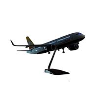 RIVPAHGQ Replica Aircraft Models 1/80 Diecast Model Collectible Aircraft 47cm For Bhutan Airlines For Airbus A320neo Scale Passenger Plane Miniature Airplane Model(With light)