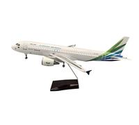 RIVPAHGQ Replica Aircraft Models 1/80 Scale Civil Aircraft Replica 47cm For Lanmei Airlines A320neo Plane Model For Aviation Display Miniature Airplane Model(NO light)