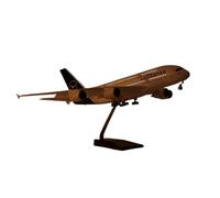 RIVPAHGQ Replica Aircraft Models 1/85 Simulation Civil Airliner Model 47cm Lufthansa For Airbus A380 Scale Model Aircraft Replicas Miniature Airplane Model(With light)