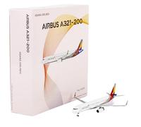 RIVPAHGQ Replica Aircraft Models 11cm Fine Die-cast Replica Aircraft Model 1:400 For Asia Airlines A321-200 HL8038 HL8039 Scale Alloy Airplane Miniature Airplane Model