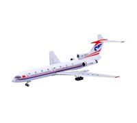 RIVPAHGQ Replica Aircraft Models 11CM Scale Miniature Aircraft Model 1:400 China Southwest Airlines TU-154M B-2618 B-2617 Finished Airplane Model Kit Miniature Airplane Model(B-2617)