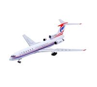 RIVPAHGQ Replica Aircraft Models 11CM Scale Miniature Aircraft Model 1:400 China Southwest Airlines TU-154M B-2618 B-2617 Finished Airplane Model Kit Miniature Airplane Model(B-2618)