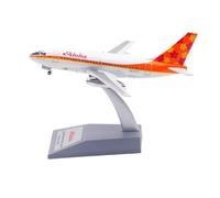 RIVPAHGQ Replica Aircraft Models 14CM Boutique Miniature Airplane 1:200 For Aloha Airlines For Boeing B737-100 N73717 Scale Model Simulation Aircraft Miniature Airplane Model