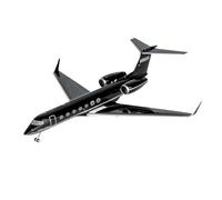 RIVPAHGQ Replica Aircraft Models 14CM For Under Armour G550 N96UA Desktop Display Metal Model 1:200 Scale Diecast Aircraft Replica Miniature Airplane Model