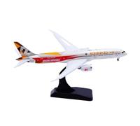 RIVPAHGQ Replica Aircraft Models 15CM 1:400 Scale For Etihad Airways B787-9 A6-BLO Flaps Diecast Aircraft Model Finished Metal Airplane With Stand Miniature Airplane Model(Flap)