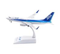 RIVPAHGQ Replica Aircraft Models 16cm Exquisite Finished Aircraft Model 1/200 For ANA For Boeing B737-700 JA18AN Flaps Airplane Replica Miniature Airplane Model(Regular)
