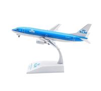 RIVPAHGQ Replica Aircraft Models 16CM Exquisite Scale Civil Aircraft 1:200 For KLM For Boeing B737-300 PH-BTD Airplane Model Exhibits Miniature Airplane Model