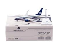 RIVPAHGQ Replica Aircraft Models 16cm Miniature Civil Airliner 1/200 For Aeromexico For Boeing B737-700 XA-CAM Flaps Static Aircraft Models Miniature Airplane Model(Flap)
