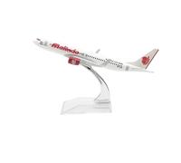 RIVPAHGQ Replica Aircraft Models 16CM Scale Airplane Model 1/400 Civil Aviation Aircraft For Malindo Airlines B-737 B737 Display Plane Replica Miniature Airplane Model