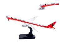 RIVPAHGQ Replica Aircraft Models 18CM Fine Die-cast Replica Aircraft Model 1:400 For Angola Airlines Boeing B777-300ER D2-TEK Scale Airplane Miniature Airplane Model
