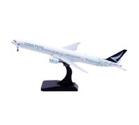 RIVPAHGQ Replica Aircraft Models 18cm For Cathay Pacific B777-300 B-HNK Flap Diecast Airplane Model 1:400 Scale Aircraft Static Display Model Miniature Airplane Model