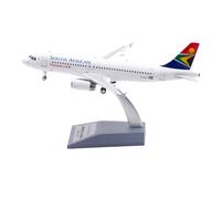 RIVPAHGQ Replica Aircraft Models 18CM Miniature Airplane Model 1:200 For South African Airways For Airbus A320 ZS-SZC Civil Aircraft Replica Miniature Airplane Model