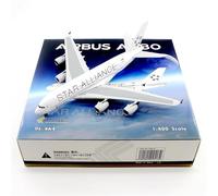 RIVPAHGQ Replica Aircraft Models 18cm Miniature Model Aircraft Replicas 1/400 For Singapore Airlines For Airbus A380 9V-SKX Civil Airplane Miniature Airplane Model