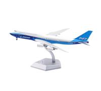 RIVPAHGQ Replica Aircraft Models 19CM Boutique Alloy Replica Airplane 1:400 For Boeing B747-8 Prototype Scale Simulation Civil Aircraft Models Miniature Airplane Model(Flap)