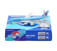 RIVPAHGQ Replica Aircraft Models 19cm Boutique Simulation Civil Airliner 1/400 For Korean Air For Boeing B747-8I HL7633 Scale Alloy Aircraft Model Miniature Airplane Model(Regular)