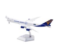 RIVPAHGQ Replica Aircraft Models 19CM Exquisite Exhibits Scale Airplane 1:400 For Atlas Air B747-8F N862GT Die-cast Alloy Aircraft Model Miniature Airplane Model(Open)