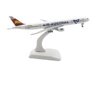 RIVPAHGQ Replica Aircraft Models 20CM Scale 1:400 Metal Airplane Replica B777 France Reunion Airlines For Boeing 777 Die-Cast Model Aircraft Miniature Airplane Model