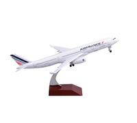 RIVPAHGQ Replica Aircraft Models 20cm Scale Model Airplane 1:400 Air France For Airbus A330 Aircraft Model Civil Aviation Cargo Plane Miniature Airplane Model