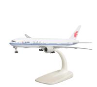 RIVPAHGQ Replica Aircraft Models 20cm Scale Model Airplane With Wheels 1:400 Air China For Boeing 777 Passenger Aircraft Model Miniature Airplane Model(B777)