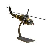 RIVPAHGQ Replica Aircraft Models 22cm AF1 Black Hawk Helicopter Alloy Model Airplane 1:72 For US Army UH60 Air Rescue Aircraft Miniature Airplane Model