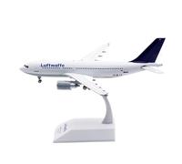 RIVPAHGQ Replica Aircraft Models 23CM High Simulation Exquisite Scale Aircraft Model 1:200 Scale For Lufthansa For Airbus A310-300 10+24 Miniature Airplane Model