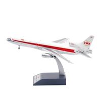 RIVPAHGQ Replica Aircraft Models 27cm Beautiful Scale Aircraft Models 1/200 For TWA Lockheed L1011 N41020 Airplane Aviation Exhibits Miniature Airplane Model