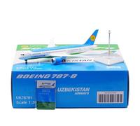 RIVPAHGQ Replica Aircraft Models 27cm Boutique Scale Aircraft Replicas 1/200 For Uzbekistan B787-8 UK78701 Die-cast Airplane Collectible Models Miniature Airplane Model(UK78701)