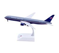 RIVPAHGQ Replica Aircraft Models 27CM Scale Model Aircraft Display 1:200 For United Airlines B767-300ER N666UA Die-cast Airliner Replica Miniature Airplane Model