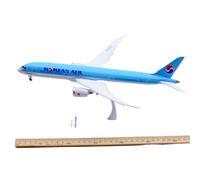 RIVPAHGQ Replica Aircraft Models 31CM 1:200 High Simulation Aircraft Collectible Models For Korean Air B787-9 HL8345 Flaps Alloy Airplane Miniature Airplane Model