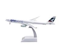 RIVPAHGQ Replica Aircraft Models 31CM Boutique High Simulation Scale Aircraft 1:200 For Cathay Pacific For Airbus A330-300 B-HLU Airplane Model Miniature Airplane Model