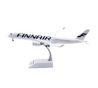 RIVPAHGQ Replica Aircraft Models 32cm Exquisite Finished Aircraft Model 1/200 For Finnair For Airbus A350-900XWB OH-LWS Airplane Replica Miniature Airplane Model