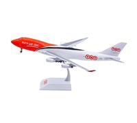 RIVPAHGQ Replica Aircraft Models 35CM For TNT Express B747-400F OO-THA Open Cabin Version Static Display Airplane 1:200 Scale Model Aircraft Miniature Airplane Model