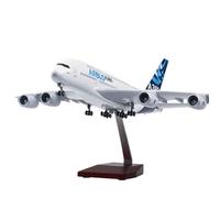 RIVPAHGQ Replica Aircraft Models 36cm 380 Metal Die-cast Model Airplane 1/200 Scale For Airbus A380 Prototype Passenger Aircraft Model Miniature Airplane Model(NO light)